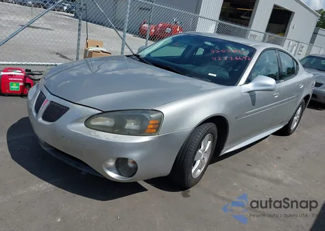 2008 Pontiac Grand Prix from USA, damaged, VIN 2G2WP552681119298